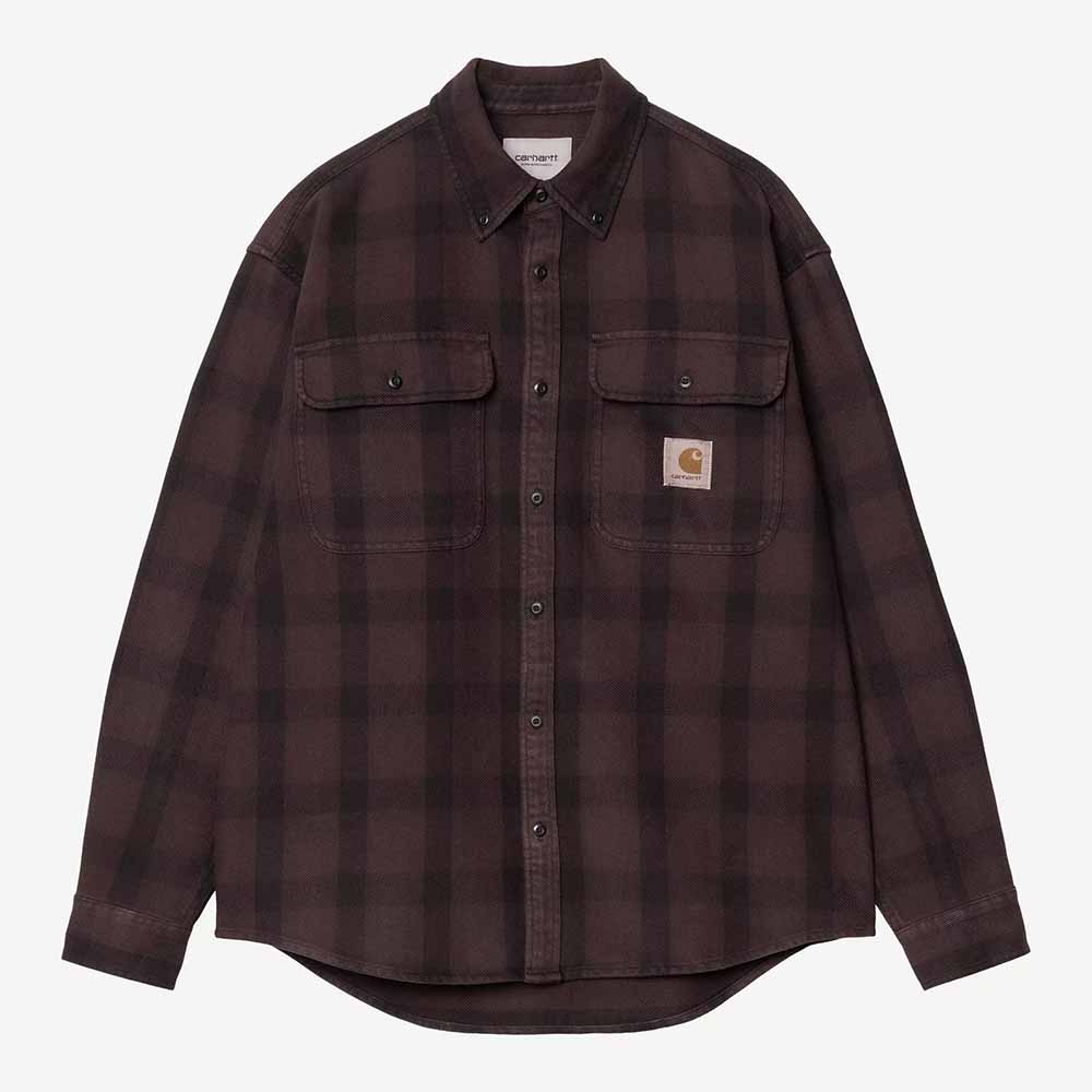 Carhartt WIP L/S Edmands Shirt - Edmands Check Natural