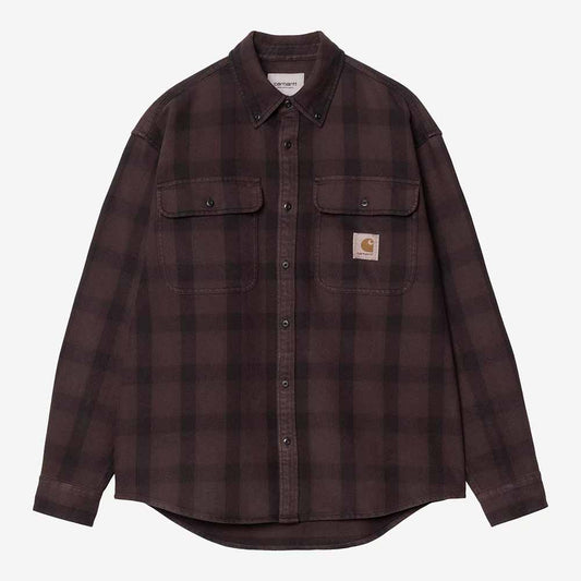 Carhartt WIP L/S Edmands Shirt - Edmands Check Natural