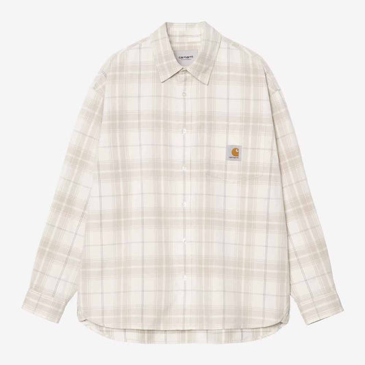 Carhartt WIP L/S Wilber Shirt - Wilber Check Natural