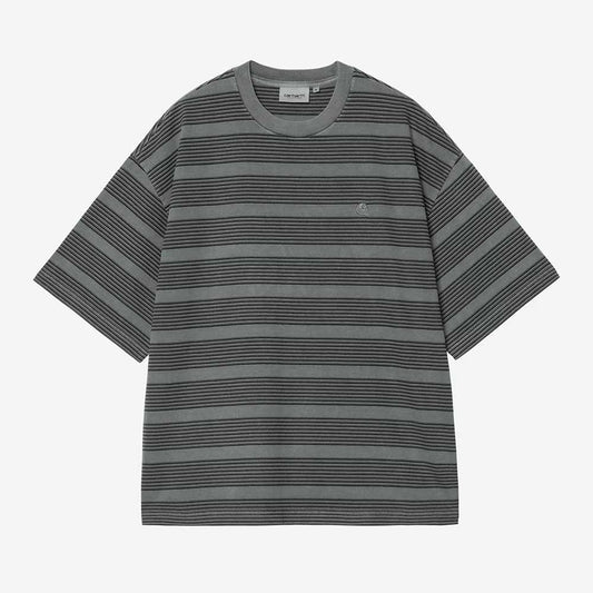 Carhartt WIP S/S Hanson T-Shirt - Hanson Stripe Kale