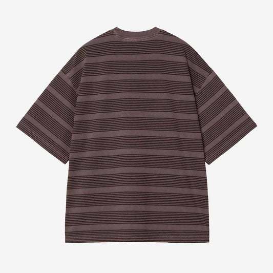 Carhartt WIP S/S Hanson T-Shirt - Hanson Stripe Palisander