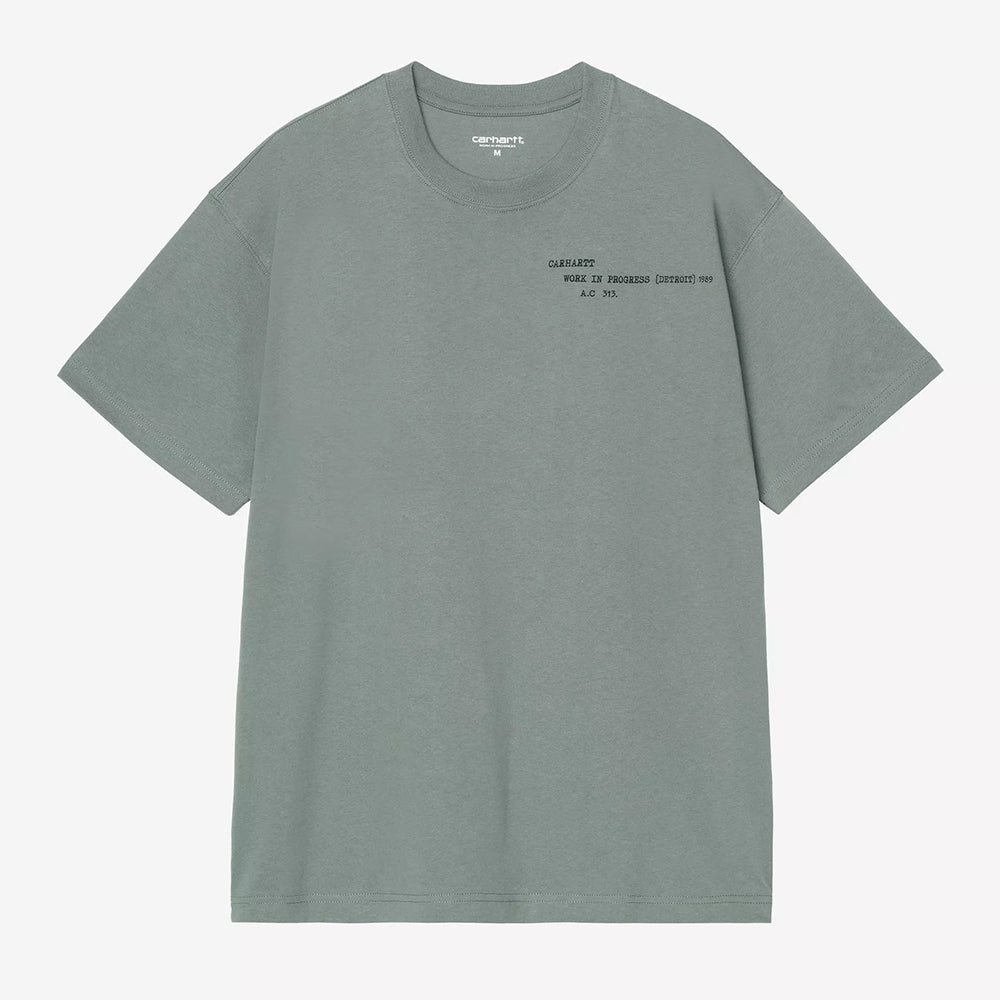 Carhartt WIP S/S Punched Tee - Velvet Green