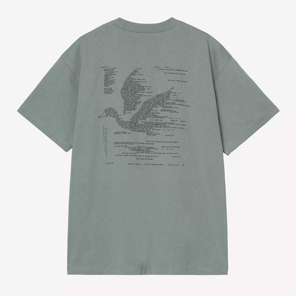 Carhartt WIP S/S Punched Tee - Velvet Green