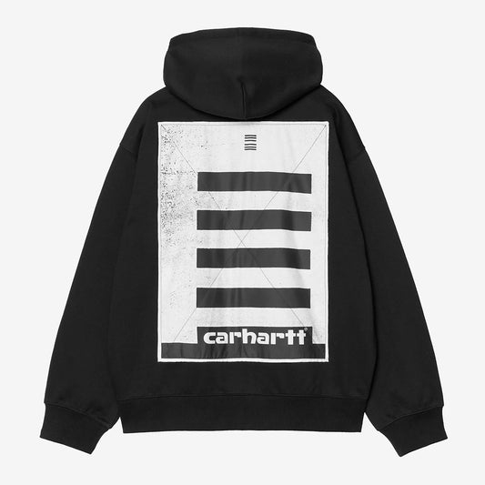 Carhartt WIP Hooded Archive Lines Jacket - Black
