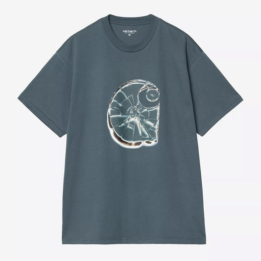 Carhartt WIP S/S Shattered Tee - Office Blue