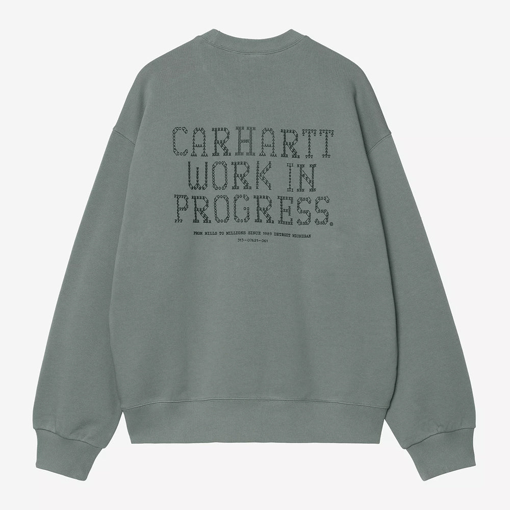 Carhartt WIP Punched Sweat - Velvet Green