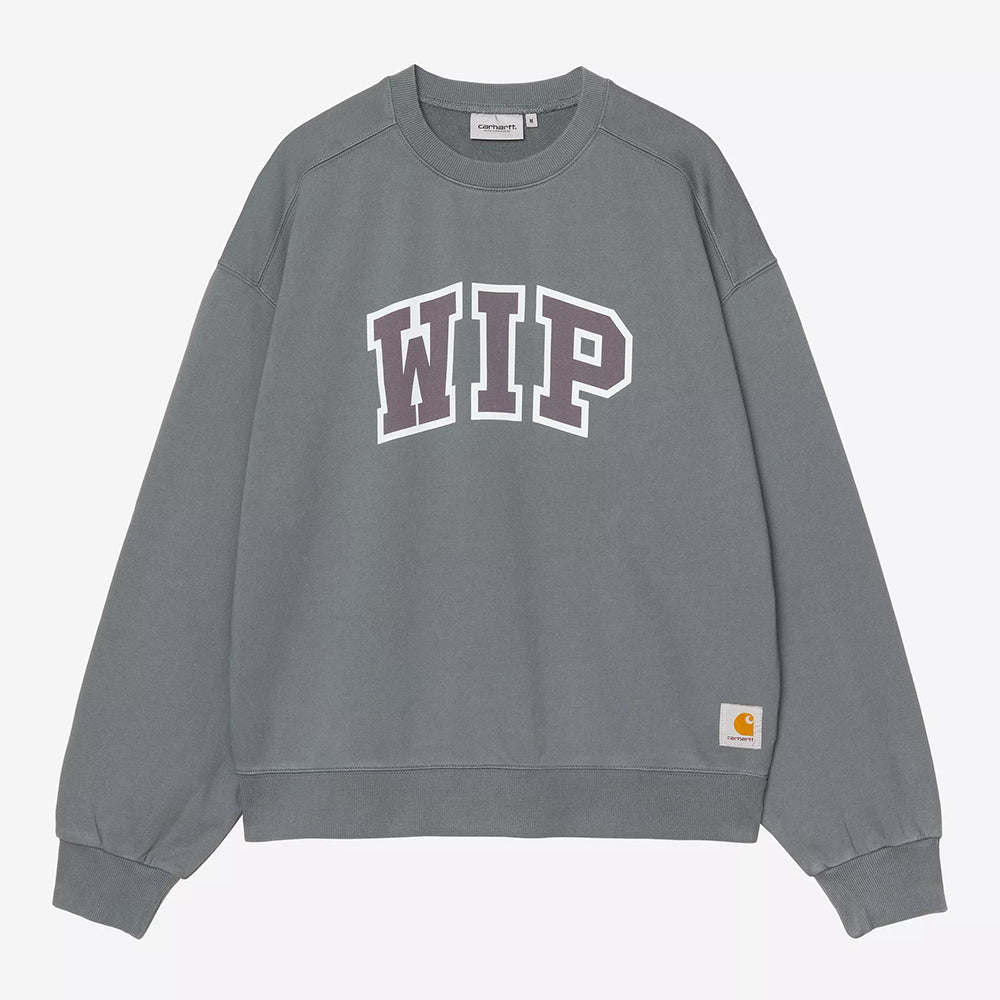 Carhartt WIP WIP III Sweat - Ash Heather Heavy Stone Wash
