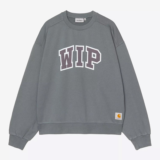Carhartt WIP WIP III Sweat - Ash Heather Heavy Stone Wash