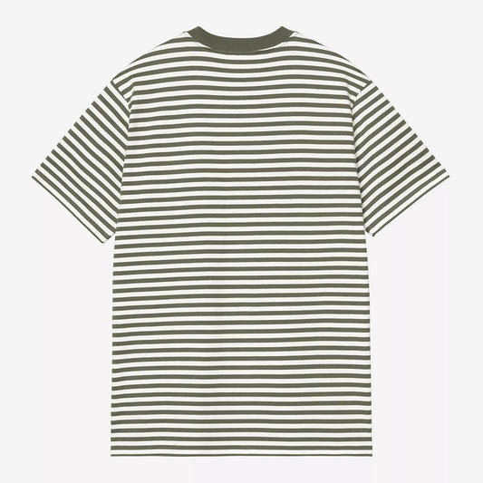 Carhartt WIP S/S Ezra Pocket T-Shirt - Leaf Wax