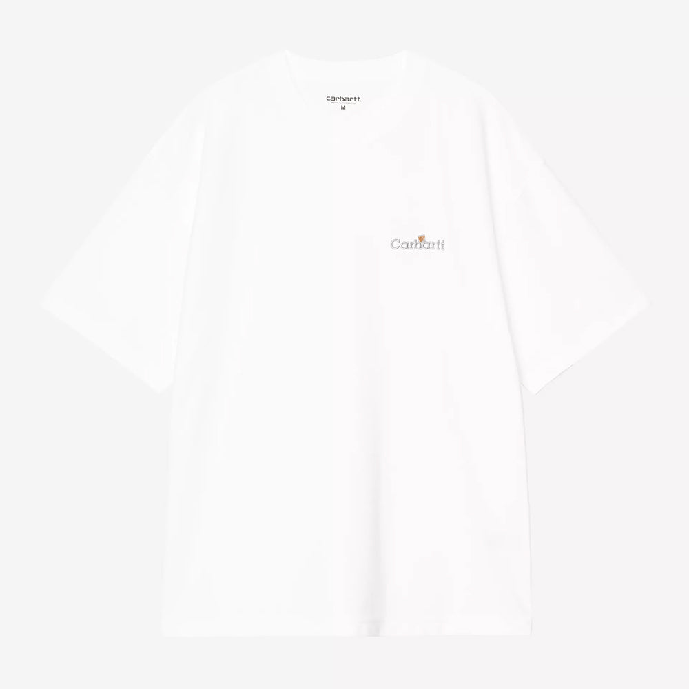 Carhartt WIP S/S WIP Label T-Shirt - White