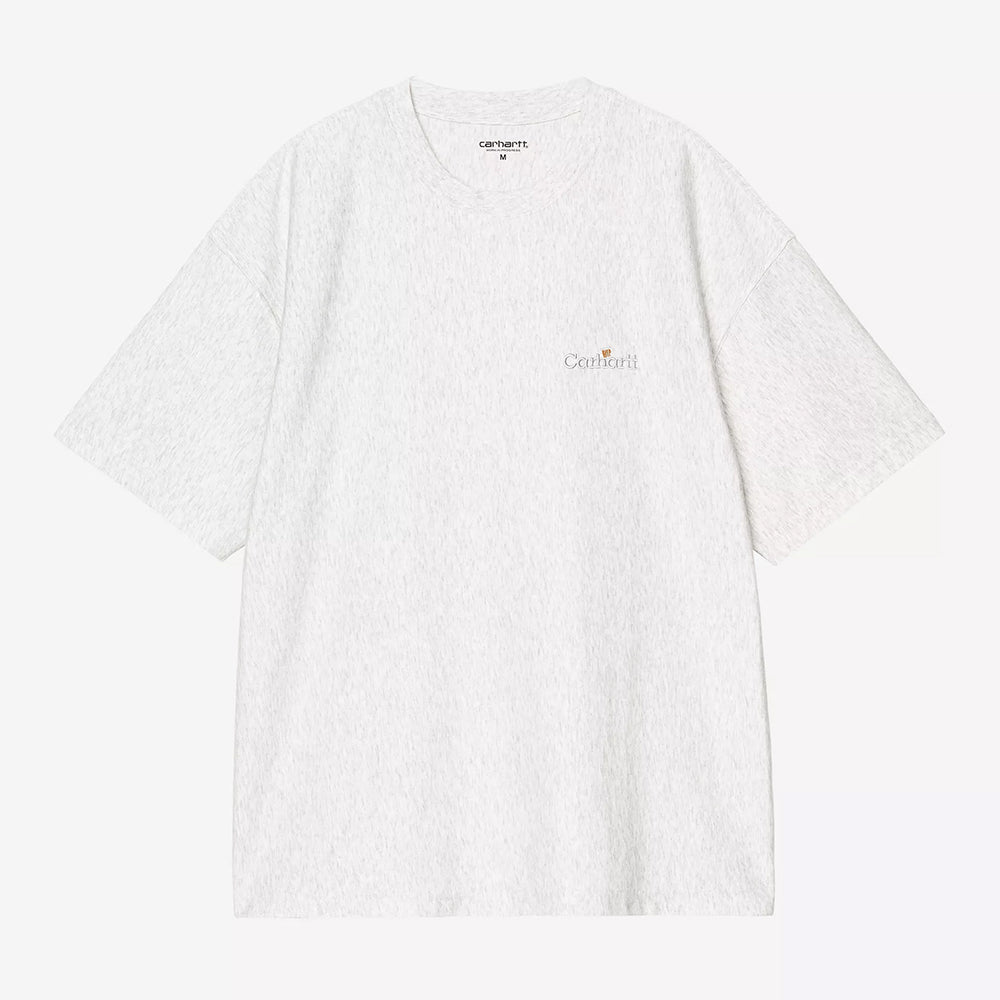 Carhartt WIP S/S WIP Label T-Shirt - Ash Heather