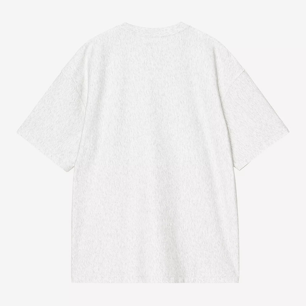 Carhartt WIP S/S WIP Label T-Shirt - Ash Heather