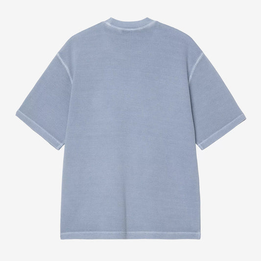 Carhartt WIP S/S Nelson Waffle T-Shirt - Gentle Blue Gd