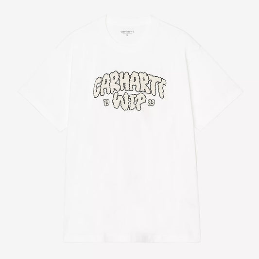 Carhartt WIP S/S Cloud Script T-Shirt - White