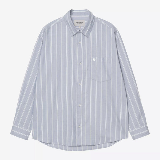 Carhartt WIP L/S Beale Shirt - Gentle Blue