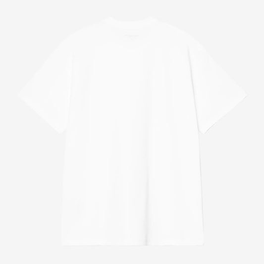 Carhartt WIP S/S Longhand Pocket T-Shirt - White Black