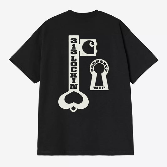 Carhartt WIP S/S Locked T-Shirt - Black