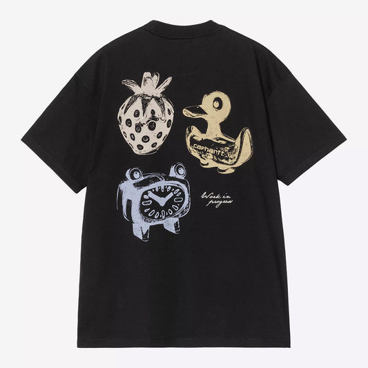 Carhartt WIP S/S Forma T-Shirt - Black Heavy Stone Wash