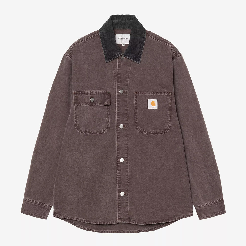 Carhartt WIP Mitch Shirt Jacket - Palisander Black