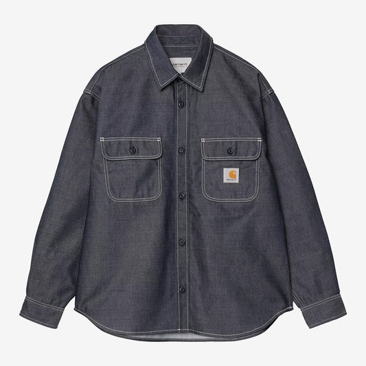 Carhartt WIP Tigan Shirt Jacket - Blue Rigid