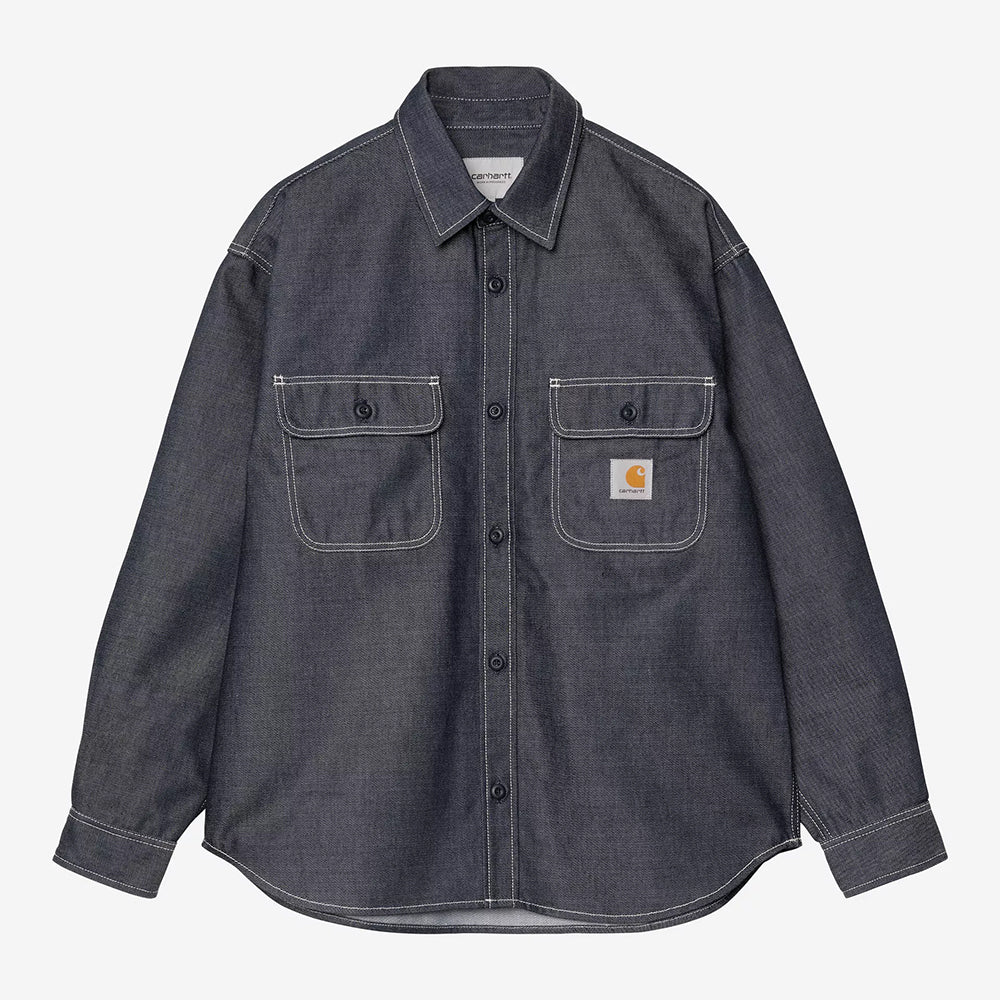 Carhartt WIP Tigan Shirt Jacket - Blue Rigid