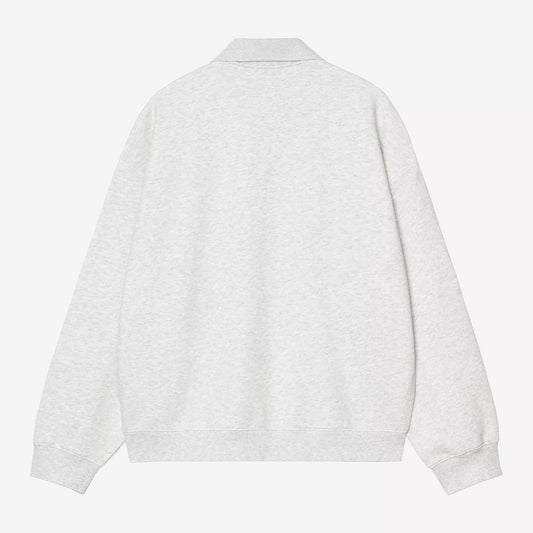 Carhartt WIP WIP Label Polo Sweat - Ash Heather