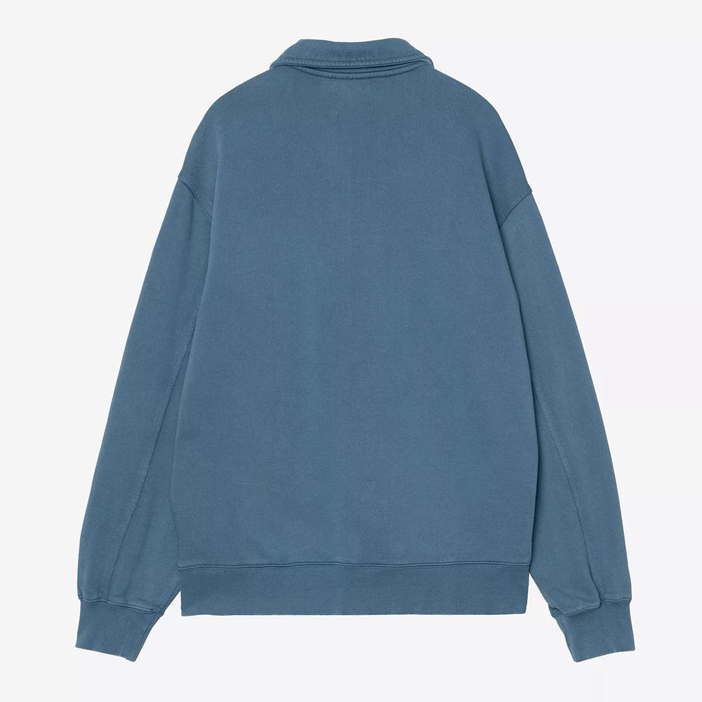 Carhartt WIP Half Zip Detroit Sweat - Blue River