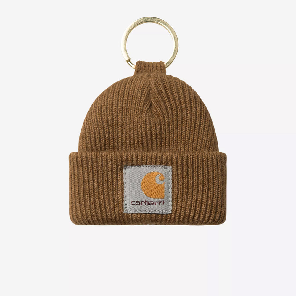 Carhartt WIP Mini Watch Hat Keychain - Hamilton Brown