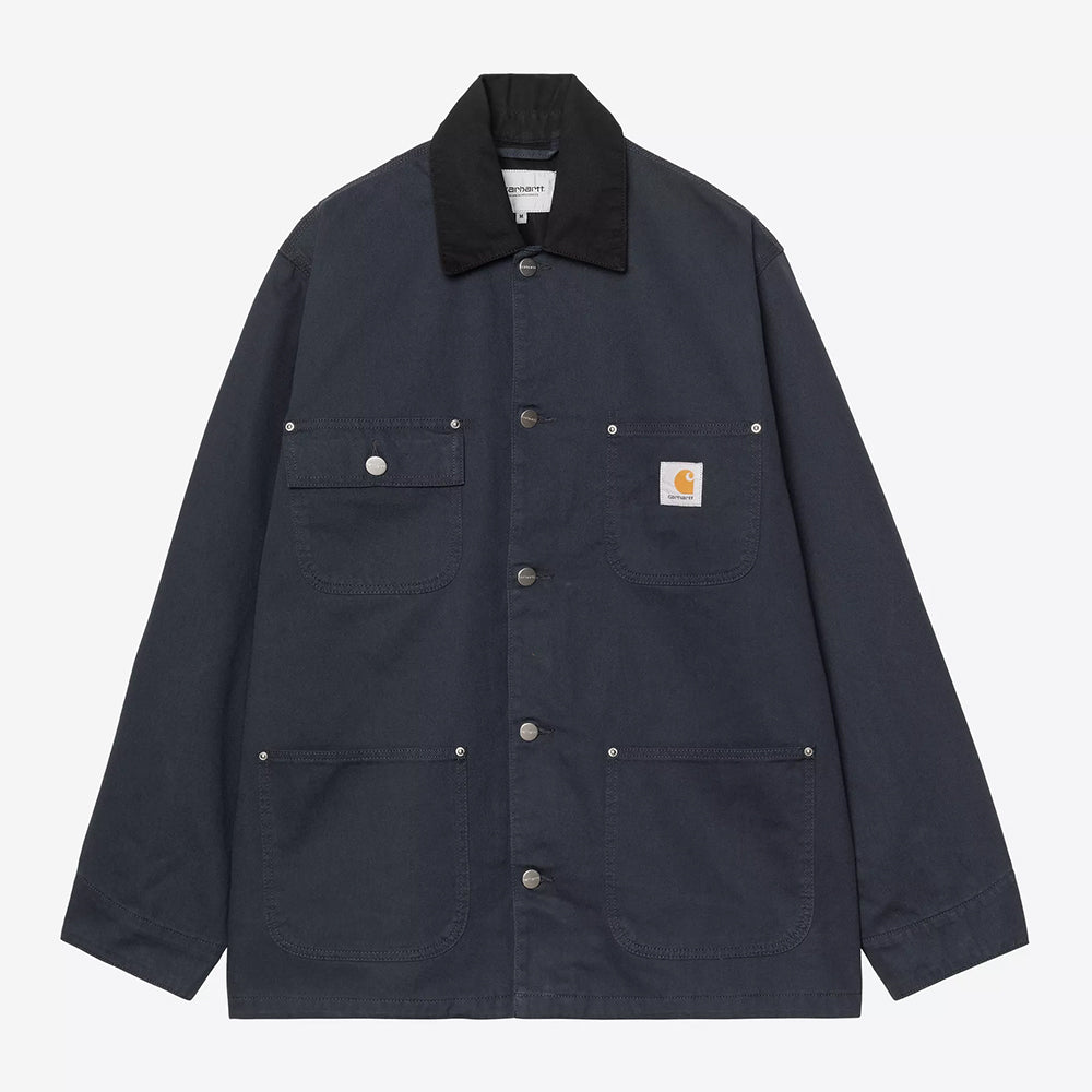 Carhartt WIP OG Chore Coat - Deep Night Black Rinsed