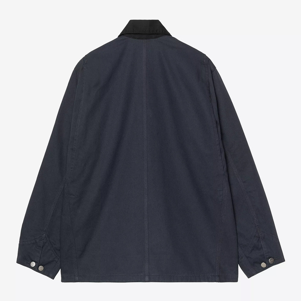 Carhartt WIP OG Chore Coat - Deep Night Black Rinsed