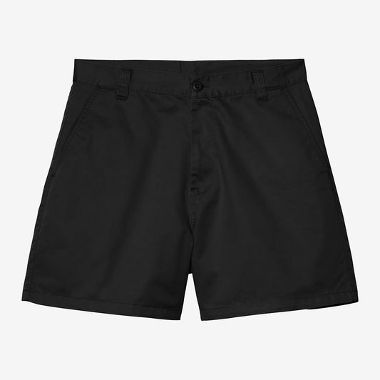 Carhartt WIP Brady Short - Black Stonewashed