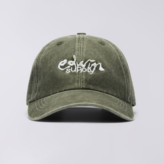 Edwin Soft Washed 6P Cap - Mediterranea Stone