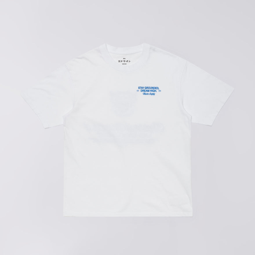 Edwin Laid-Back League TS - White