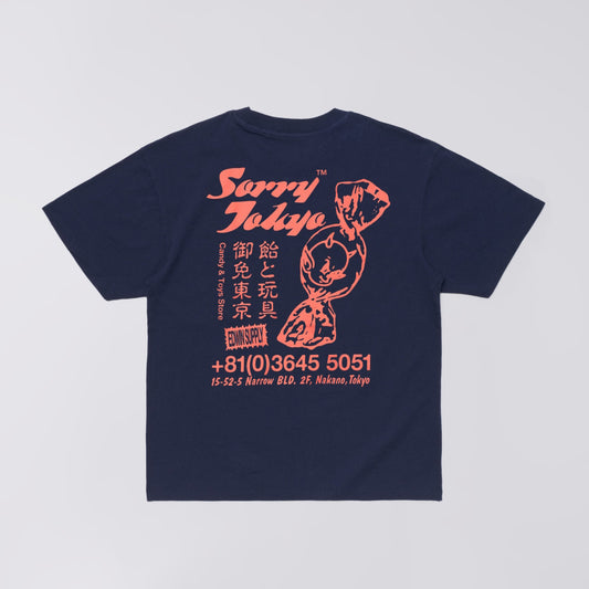 Edwin Sorry Tokyo TS - Maritime Blue