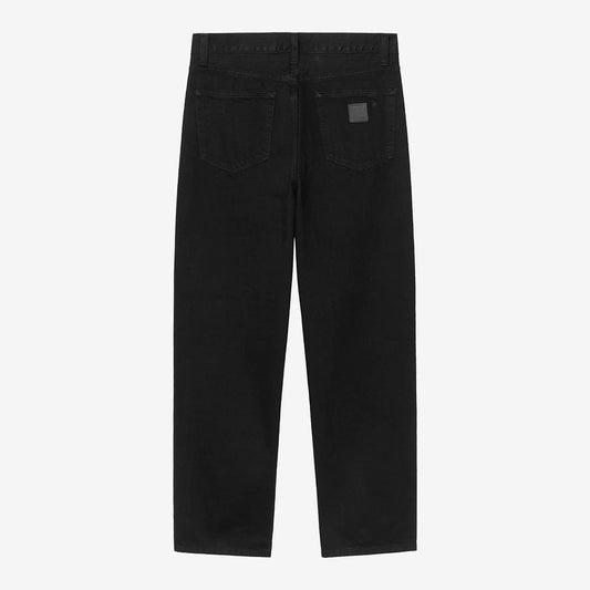 Carhartt WIP Aaron Pant - Black Rinsed