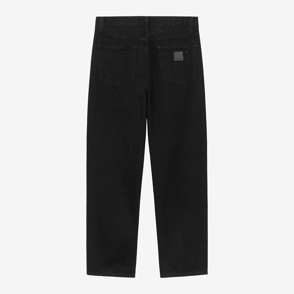 Carhartt WIP Aaron Pant - Black Rinsed