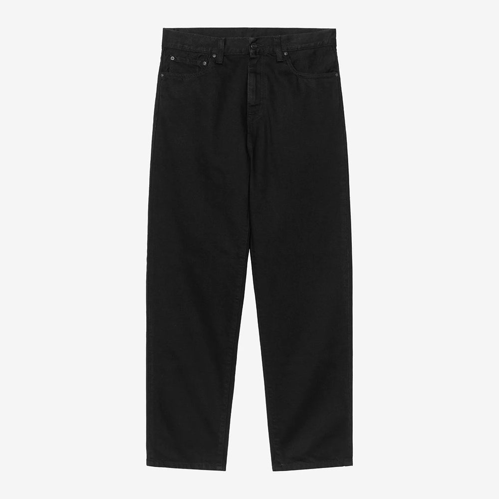 Carhartt WIP Aaron Pant - Black Rinsed