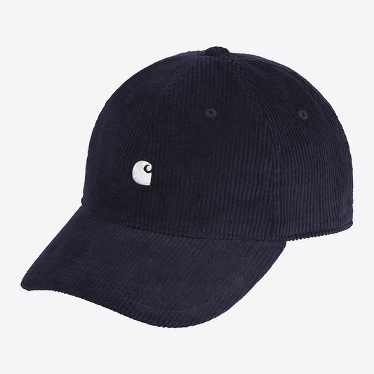 Carhartt WIP Harlem Cap - Dark Navy White