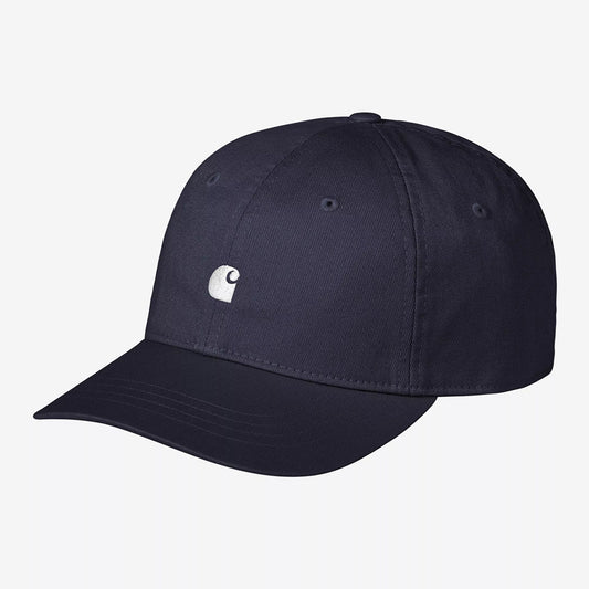 Carhartt WIP Madison Logo Cap - Dark Navy White