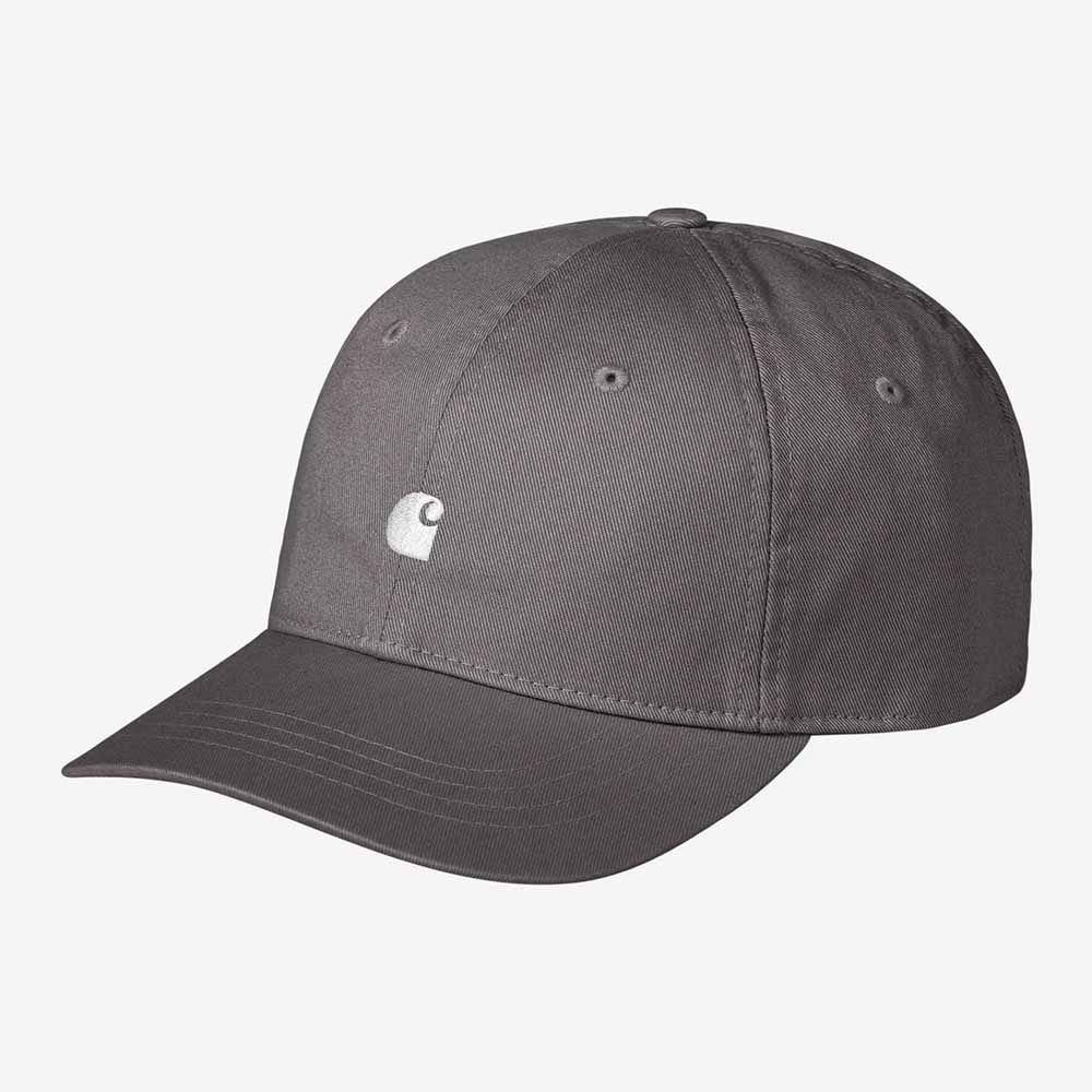 Carhartt WIP Madison Logo Cap - Porphyry White