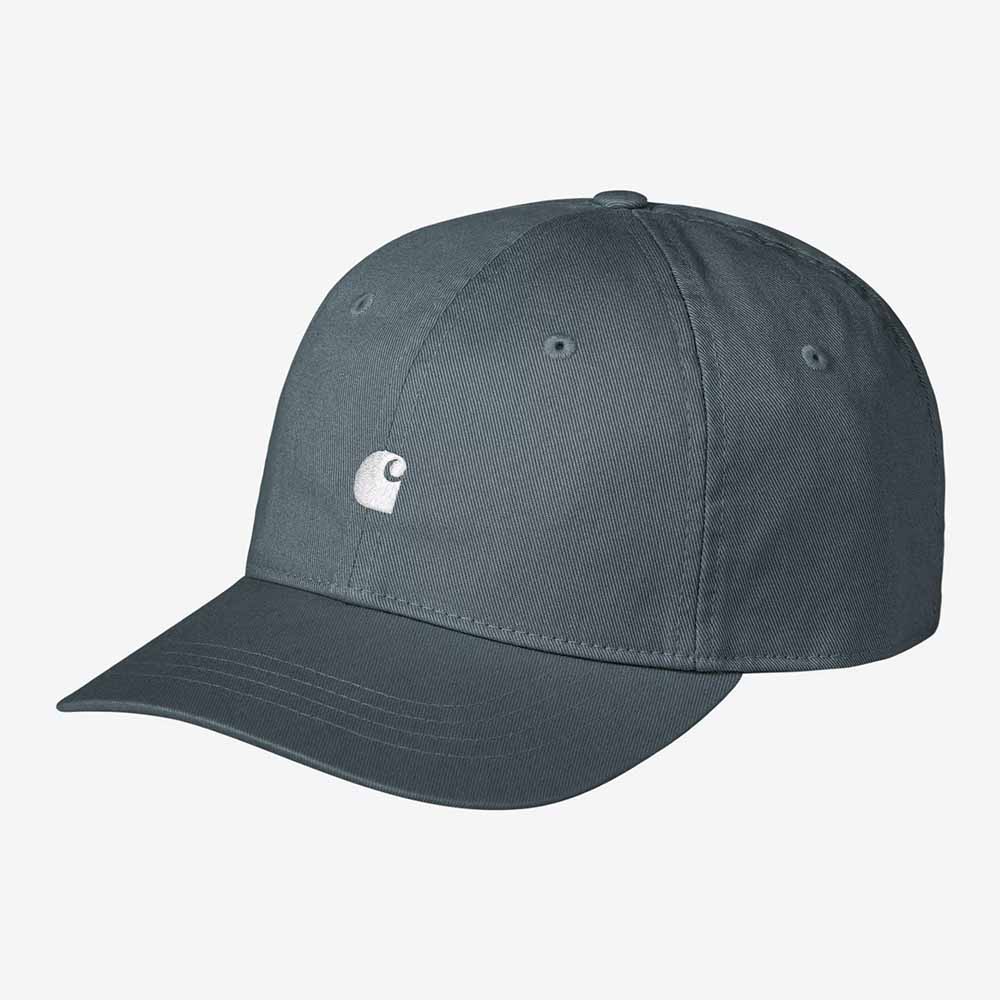 Carhartt WIP Madison Logo Cap - Office Blue White