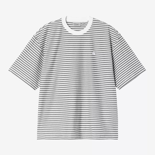Carhartt WIP S/S Dupree T-Shirt - Dupree Stripe White