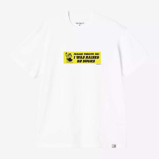 Carhartt WIP S/S Bumper Stickers T-Shirt - White