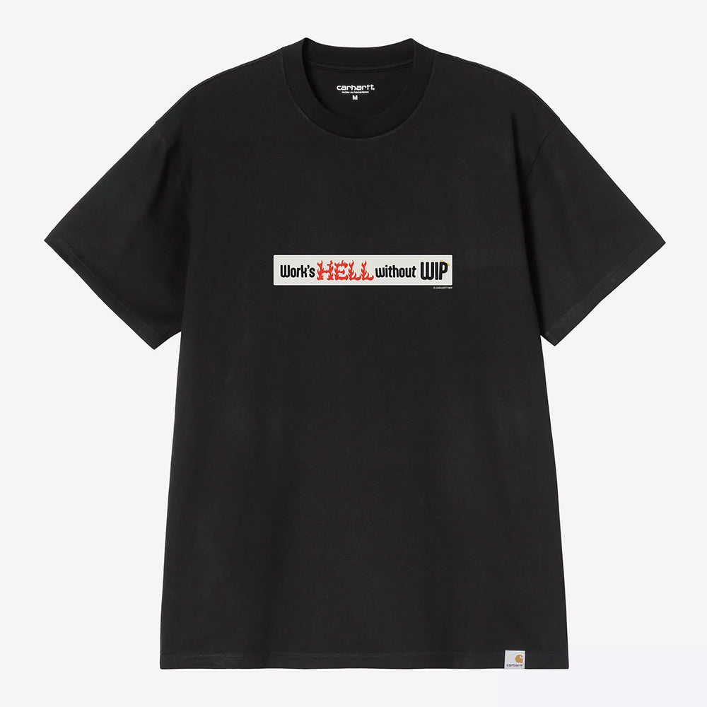 Carhartt WIP S/S Bumper Stickers T-Shirt - Black