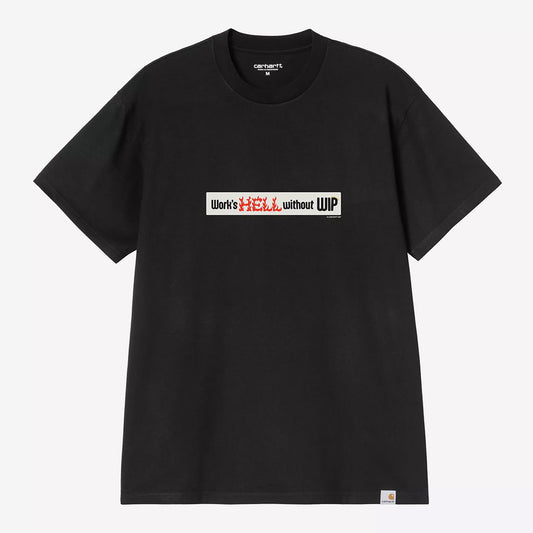 Carhartt WIP S/S Bumper Stickers T-Shirt - Black
