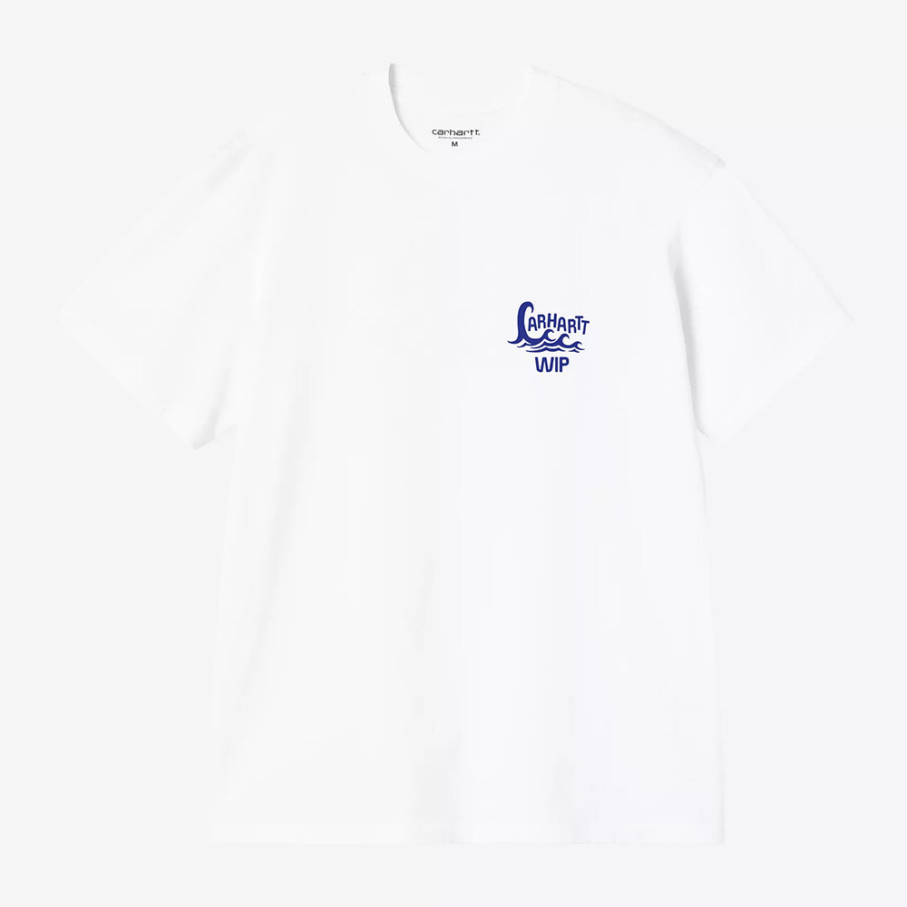 Carhartt WIP S/S Waves T-Shirt - White