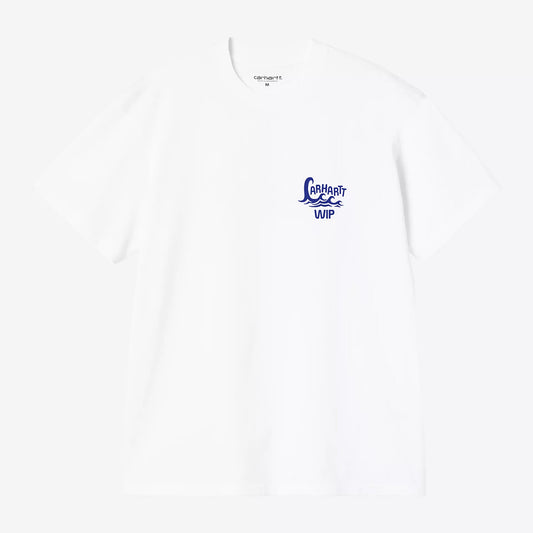Carhartt WIP S/S Waves T-Shirt - White