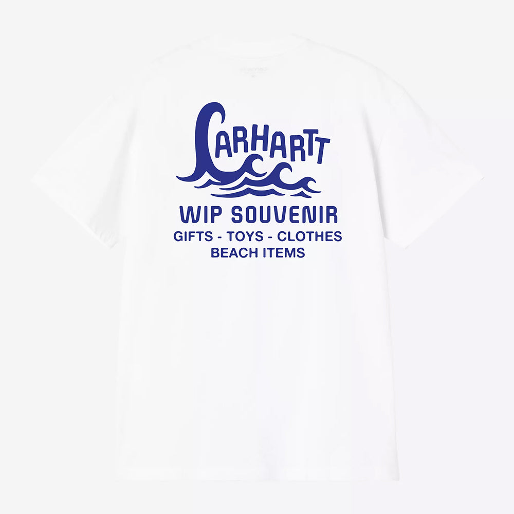 Carhartt WIP S/S Waves T-Shirt - White