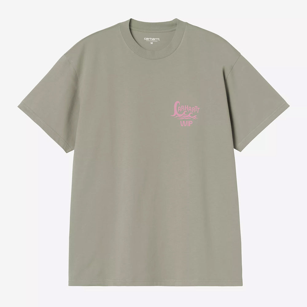 Carhartt WIP S/S Waves T-Shirt - Shady Green