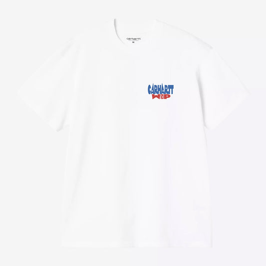 Carhartt WIP S/S Luggage Label T-Shirt - White